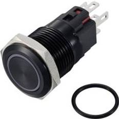 Elartikler TRU Components Trykknap 250 V AC 3 A 1 x Off