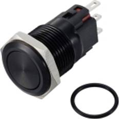 Elartikler TRU Components Trykknap 250 V AC 3 A 1 x Off