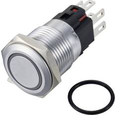 Elartikler TRU Components Trykknap 250 V AC 3 A 1 x Off