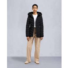 Moose Knuckles Women Coats Moose Knuckles Hooded Parka Jacket /White