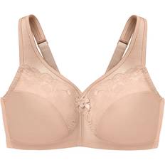 One Size Bras Glamorise Magiclift Non Wire Minimizer Bra - Nude