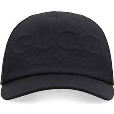 Gucci Women Headgear Gucci Black Logo Baseball Cap - Black