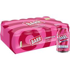 BARR Sparkling Soft Drink Cans 24 x 330 ml