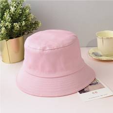 Pink - Unisex Hats Maxpower Unisex Cotton Bucket Hat - Pink