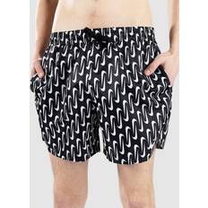 Men - Purple Swimwear Nike Swoosh Link Volley Swim Shorts - Black