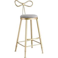 Gold Bar Stools ZCEDZYSW Breakfast Bar Gold Bar Stool 103cm