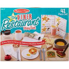 Melissa & Doug Giocattoli da cucina Melissa & Doug Star Diner Restaurant Play Set