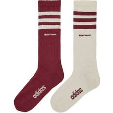 Red Socks Wales Bonner Socks - Wonder White/Burgundy