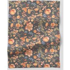 Linen Towels Sur La Table Persimmon Floral Kitchen Towel