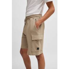 Cargo Sweat Shorts - Brown