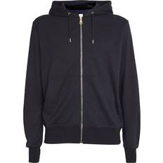 Paul Smith Wool Zip-Up Hoodie - Navy
