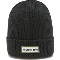 Hunter Rory Turn Up Beanie - Black