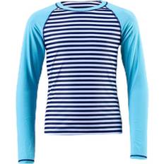 Billiga UV-tröjor Barnkläder Wyte Junior UV Shirt LS - Blue/Turquoise