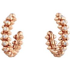 Cartier Jewellery Cartier Clash De Hoop Earrings - Rose Gold