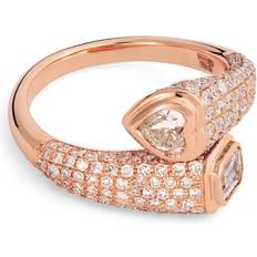 Shay Bypass Pinky Ring - White
