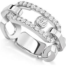 Messika Move Link Ring - Silver