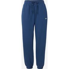 Nike Sportswear Phoenix Fleece Women's High Waisted Oversized Sweatpants - Armory Navy/Sail