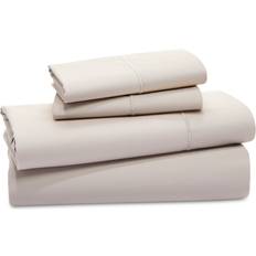 Supima Cotton Silk Flat King Bed Sheet Silver