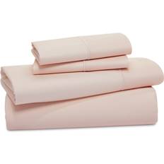 Supima Cotton Silk Flat King Bed Sheet Pink