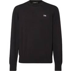 DSquared2 Herr Tröjor DSquared2 Sweatshirts Hoodies Stilren Skjorta - Black