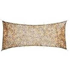 Camouflage vidaXL Tarnnetz Mit Aufbewahrungstasche 627 x 290 cm Sandfarbe Beige