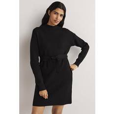 Boden High-Neck Knit Shift Dress -