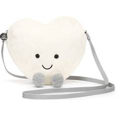 Jellycat Amuseables Cream Heart Bag