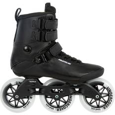 Zwart Inline Skates Powerslide Freeskate rolschaatsen Kaze Noir