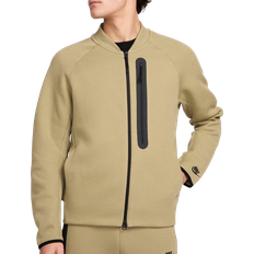 Nike tech fleece jacket Nike Sportswear Tech Fleece Men's Bomber Jacket - Neutral Olive/Black