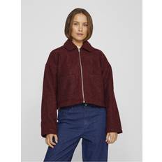 Vila Damen Jacken Vila Zipper Jacket