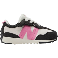 New Balance Toddler's 327 Hook & Loop - Black/Real Pink