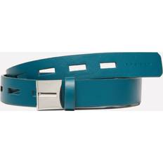 Turquoise Belts SISLEY Perforated Belt - Teal Green