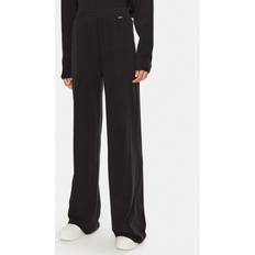 Guess Damen Hosen Guess Elsa Strickhose mit Label-Applikation - Black