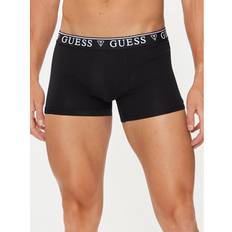 Guess Men Underwear Guess Elasticated Waistband With Logo Boxer - Black