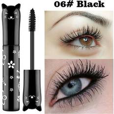 Green Mascaras Sehao Yougreen, mascara Silk Fiber Color Mascara Waterproof Thickening and Lengthening Colored Mascara Health and Beauty Black