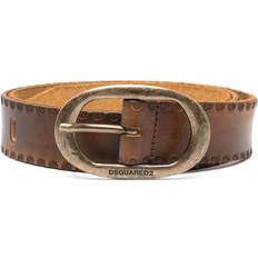 DSquared2 Belts DSquared2 Vintage Buckle Belt - Brown