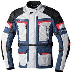Röda Motorcykeljackor Rst Pro Series Adventure-X MC-Jacka - Silver Blue