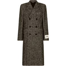 L - Multifargete Kåper & Frakker Dolce & Gabbana Houndstooth Double Breasted Coat Multicolor