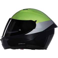 Nolan Motorcykelutrustning Nolan N60-6 Integralhjälm - Svart/Grön Herr