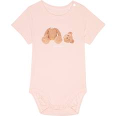 Printed Cotton Bodysuit - Pink
