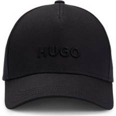 HUGO Logo Embroidered Cap - Black