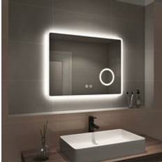 EMKE Backlit Illuminated Bluetooth Bathroom Mirror