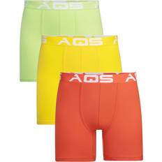 Aqs Classic Boxer Briefs - Orange/Yellow/Lime Green