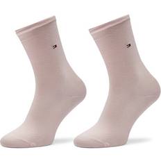 Tommy Hilfiger Rosa Strumpor Tommy Hilfiger Ankelstrumpor Dam 2-Pack - Rosa