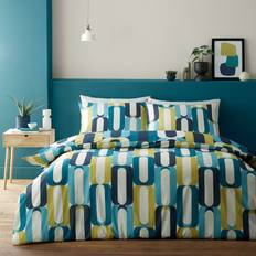 Textiles Fusion 48% Cotton Set King Duvet Cover Blue