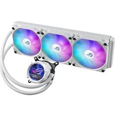 Rog strix lc iii 360 ASUS ROG Strix LC III 360 ARGB LCD Cooler White Edition 3x120mm