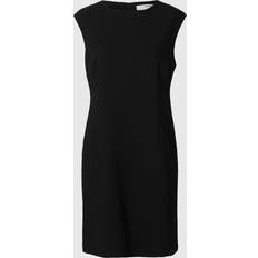 Silke/Siden Klänningar Selected SLFRita SL Dress - Sort