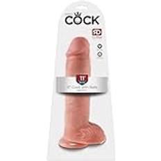 King Cock 27,5 cm Dildo med bollar