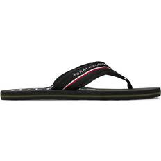 Tommy Hilfiger Flip-Flops Tommy Hilfiger Web Beach Sandal - Svart