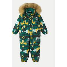 12-18 kk Lumipuvut Reima Waterproof Snowsuit - Lappi Green